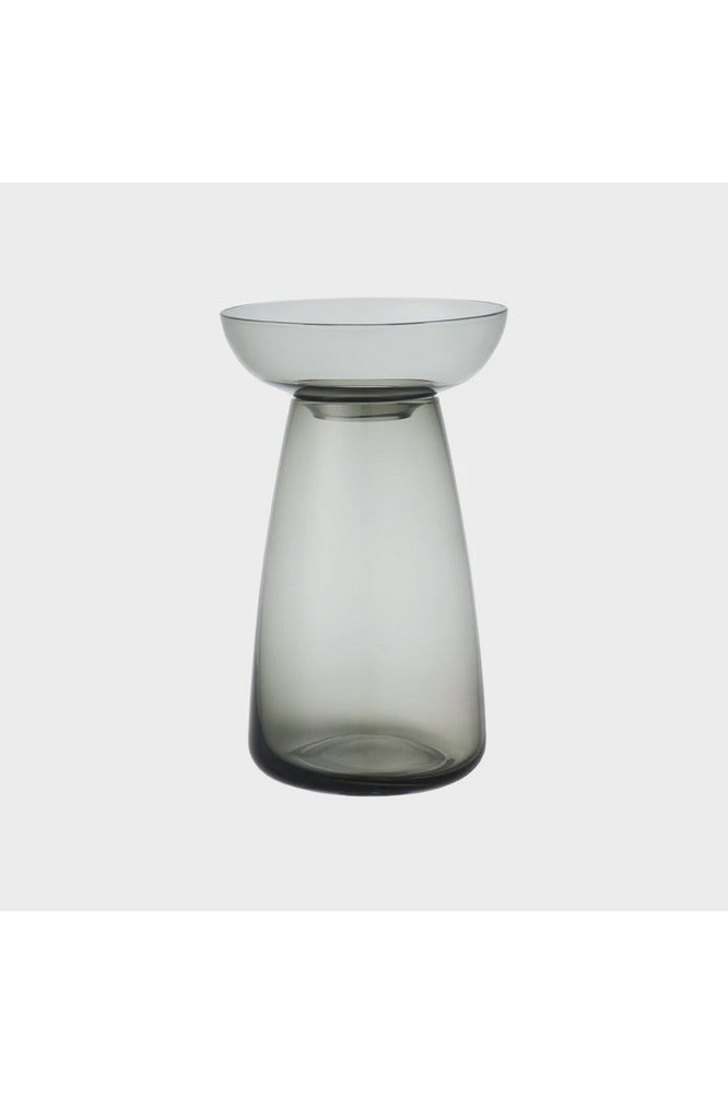 Kinto Aqua Culture Vase Large Grey Crisp Home + Wear