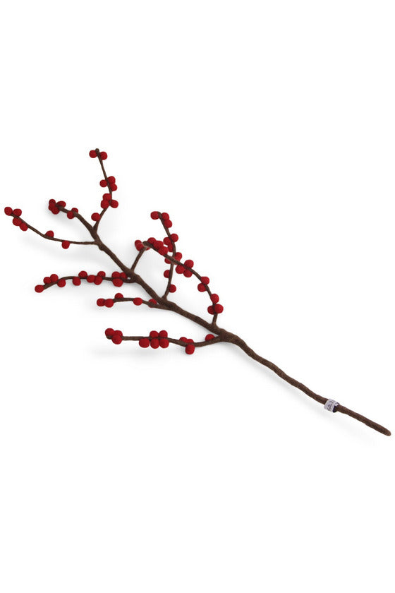 Branch with Red Berries Christmas Decorations Gry & Sif