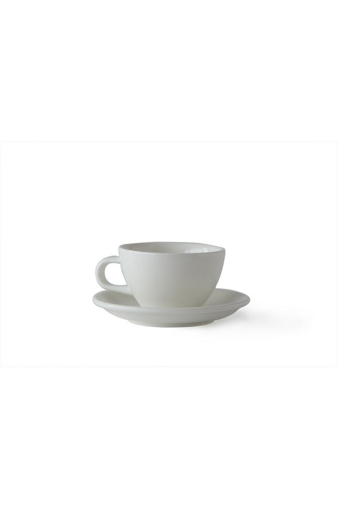 Evolution Cappuccino Cup + Saucer - 1 Colour Cups + Mugs Acme