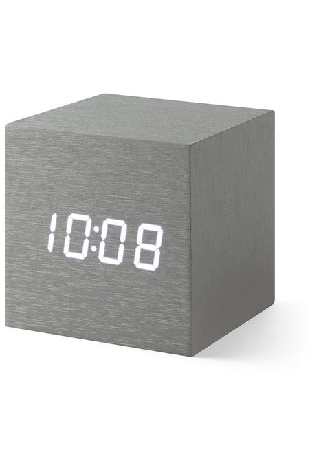 Cube Clock | 2 Colours Alarm Clocks Alume MoMA