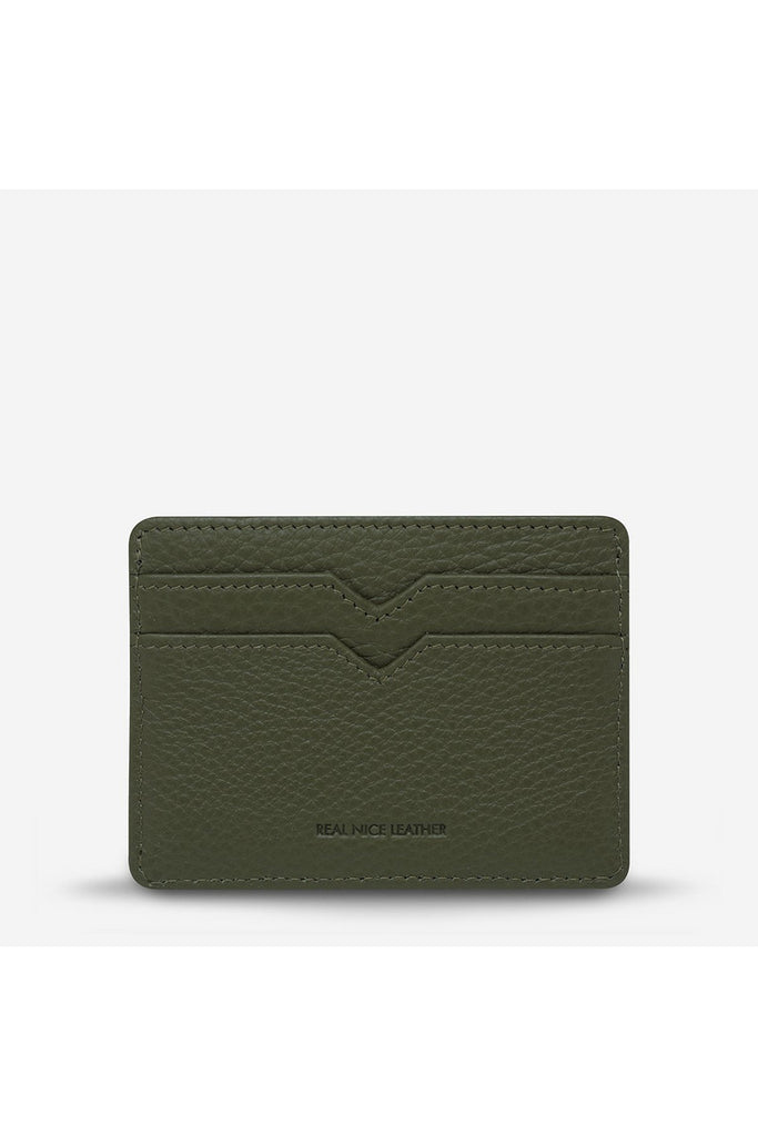 Together For Now Card Holder | Khaki Womens Wallets Status Anxiety