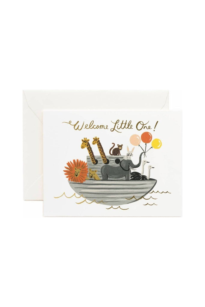 Greeting Card | Noah's Ark New Baby Greeting Card Rifle Paper