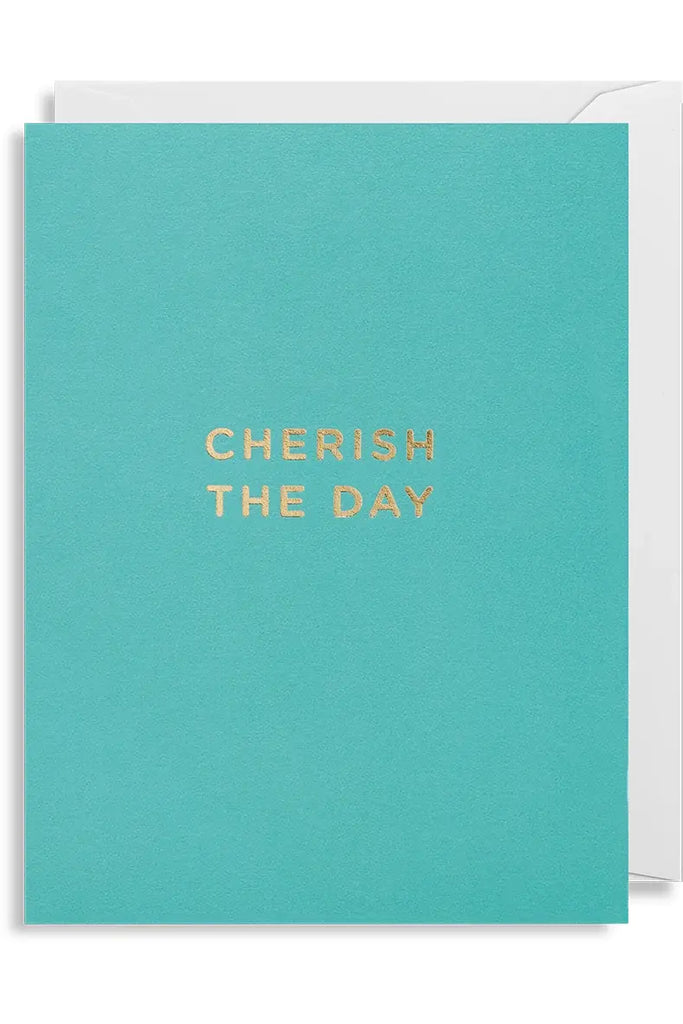 Lagom Mini Greeting Card Cherish The Day Crisp Home + Wear