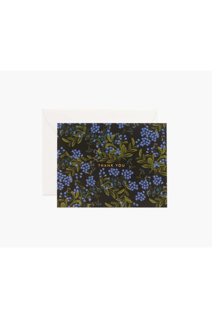 Greeting Card | Cornflower Thank You Thank You Greeting Card Rifle Paper