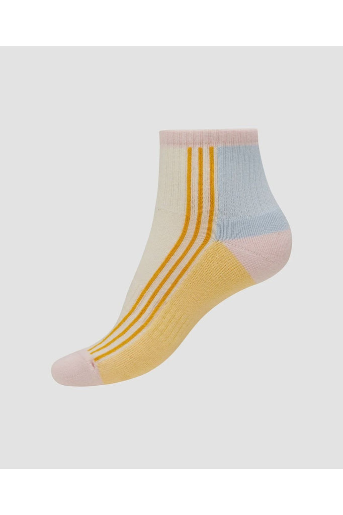 Nanna Socks | Art Rose + Yellow Womens Socks 36-38,39-41 Unmade Copenhagen