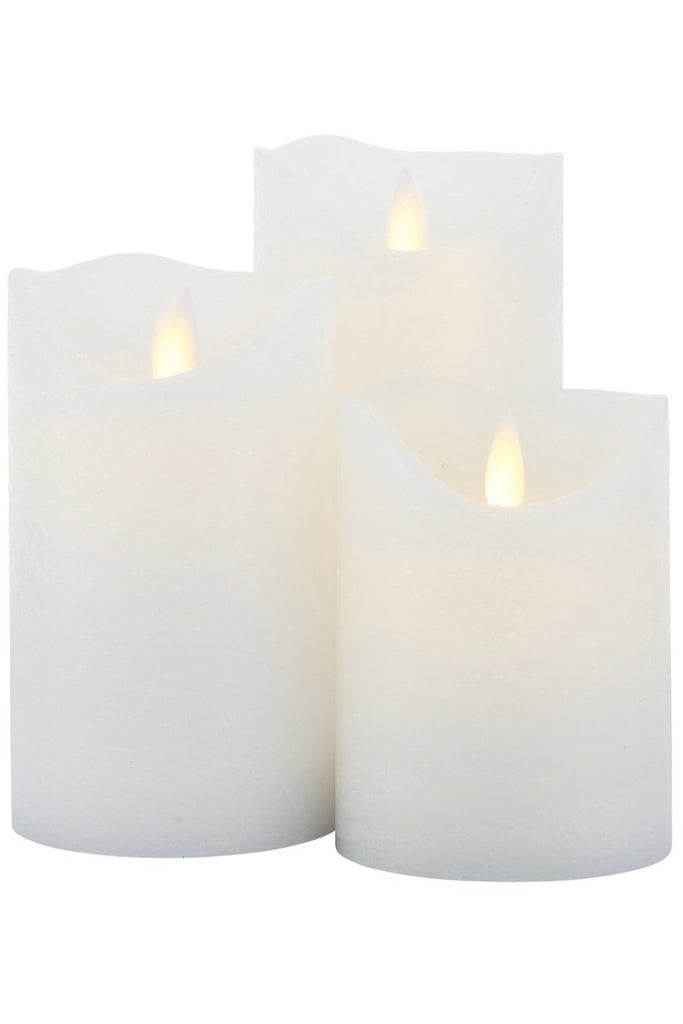 Sirius LED Moving Flame Candles, LED Candles, Sirius NZ Stockist, Maytime Stockist, Sara LED Moving Flame Candles, Set of 3