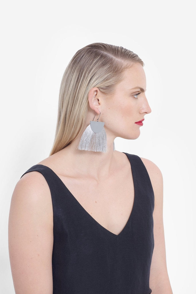 Holm Earrings | Silver Earrings Elk