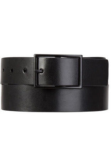 Status Anxiety Mens Leather Belt Natural Corruption Black