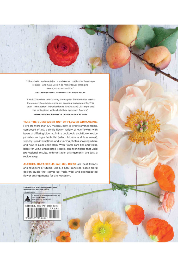 The Flower Recipe Book |  Alethea Harampolis | Jill Rizzo Lifestyle Books Artisan Books
