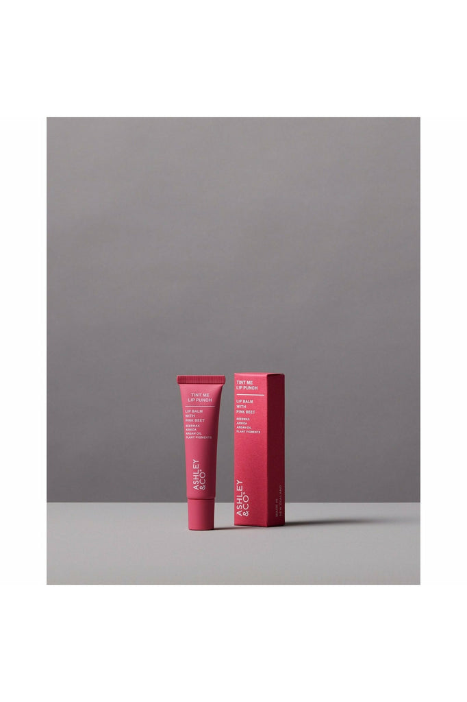 Tint Me  Lip Punch w Pink Beet | Tinted Lip Balm Makeup Ashley & Co
