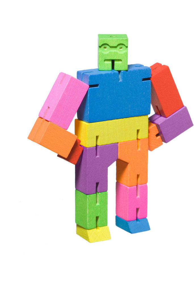 Areaware Cubebot Multicoloured Micro Crisp Home + Wear