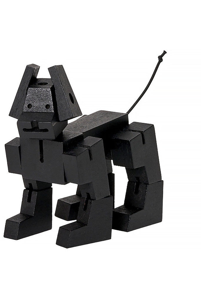 Areaware Cubebot Milo Black Crisp Home + Wear