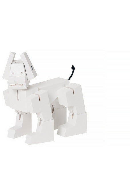 Areaware Cubebot Milo White Crisp Home + Wear
