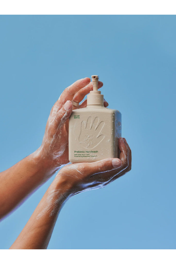 Prebiotic Handwash | Aloe Vera + Mint | 550ml Bar + Liquid Soap byebyebad