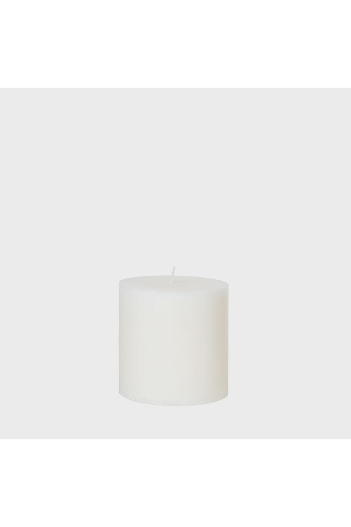 Broste 10cm Stearin Candle Pure White
