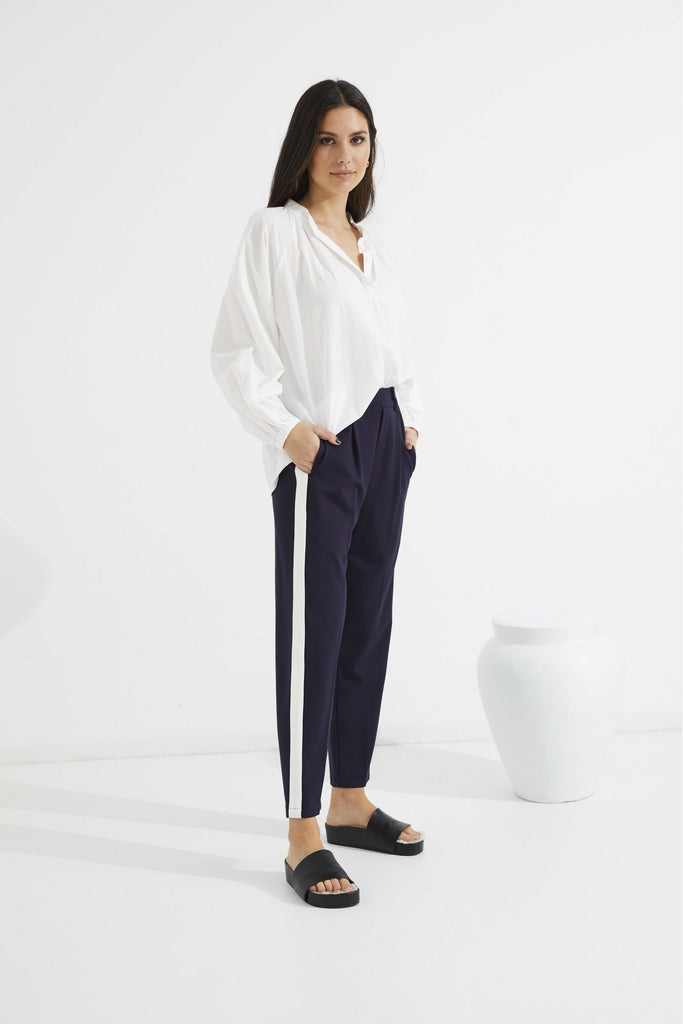 Bobbie Pants | Navy + White Stripe Pants 8,10,12,14 Tuesday Label