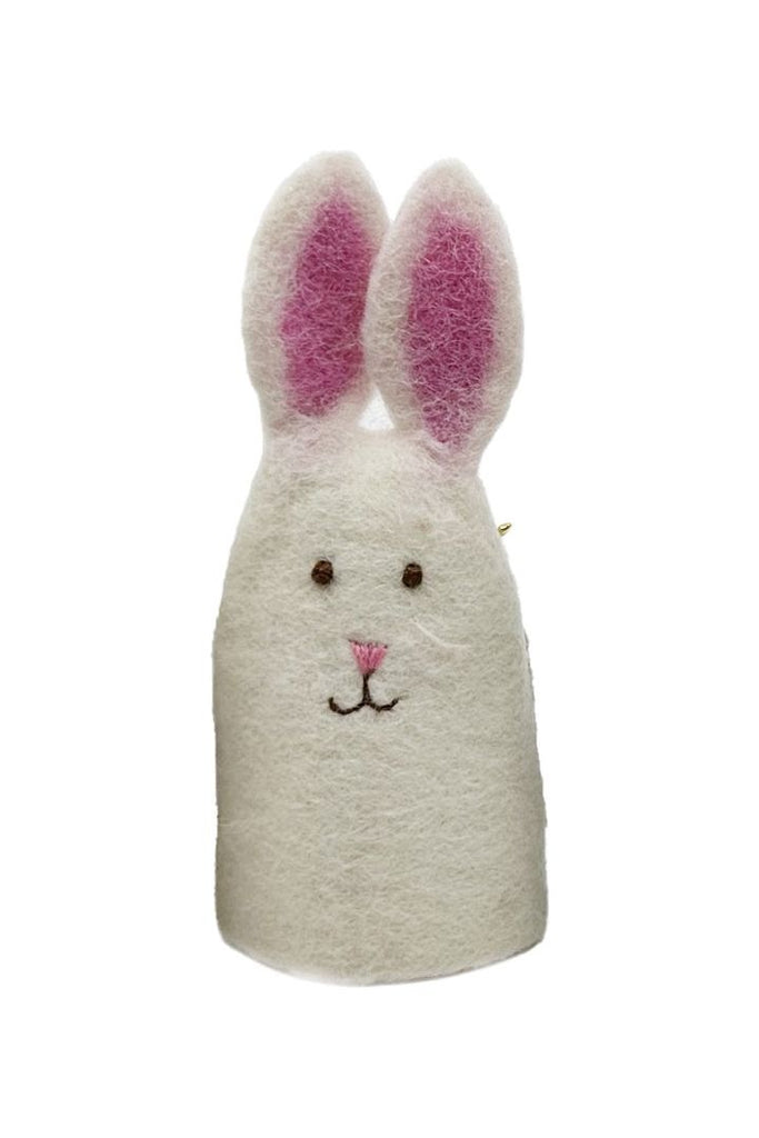Bunny Egg Cosy | White Easter Pashom