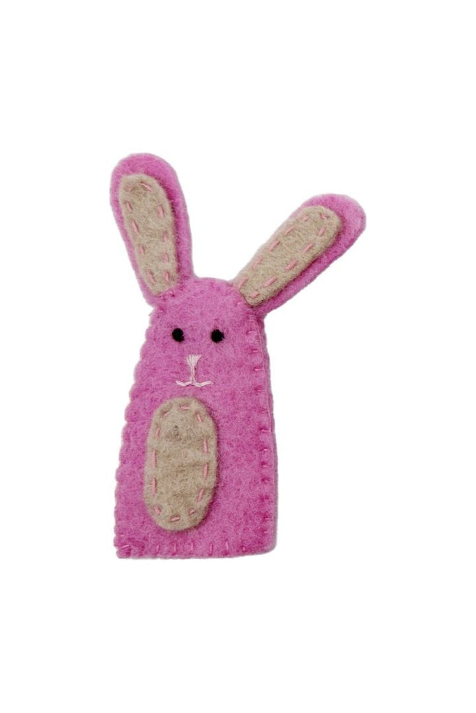 Bunny Finger Puppet | Pink Easter Pashom