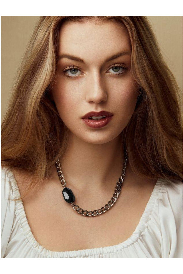 Onyx Necklace Necklaces + Pendants Silver,Gold Cathy Pope