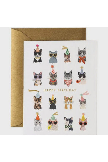 Rifle Paper Greeting Cards | Cool Cat Birthday Card | Crisp Home + Wear