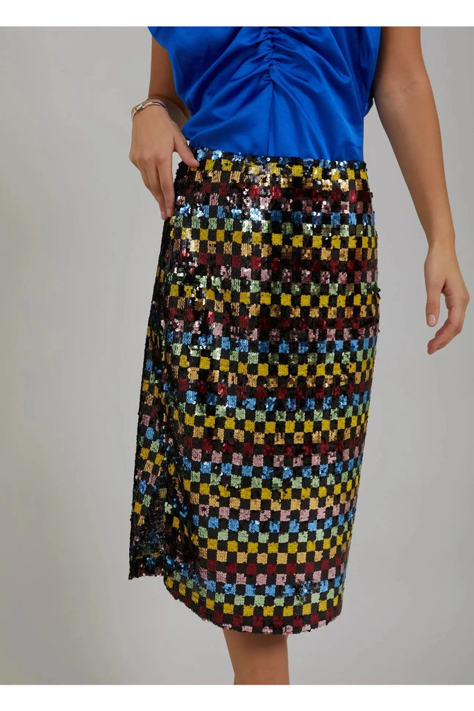 Sequin Skirt | Multi Colour Skirts 36,38,40,42 Coster Copenhagen