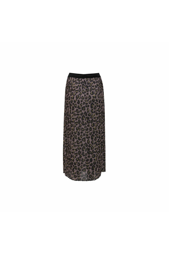 Plisse Skirt | Shimmer Leopard Skirts 36,38,40,42 Coster Copenhagen