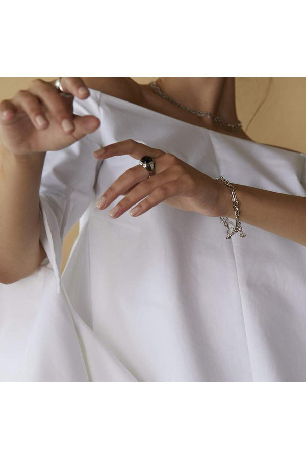 Duchess Bracelet | 2 Colours Bracelets + Bangles Silver,Gold Silk & STEEL