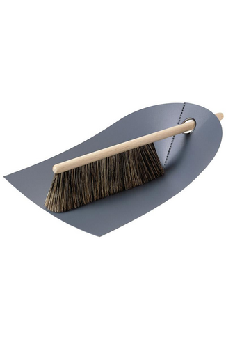 Normann Copenhagen | Dustpan & Broom Dark Grey | Crisp Home + Wear