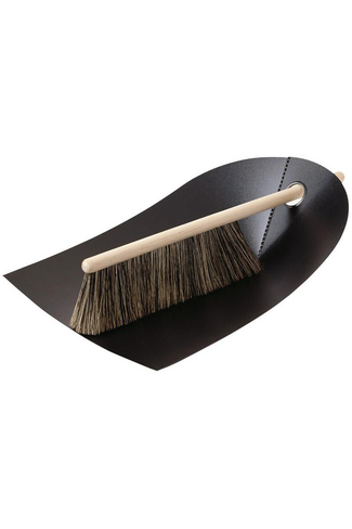 Normann Copenhagen | Dustpan & Broom Black | Crisp Home + Wear