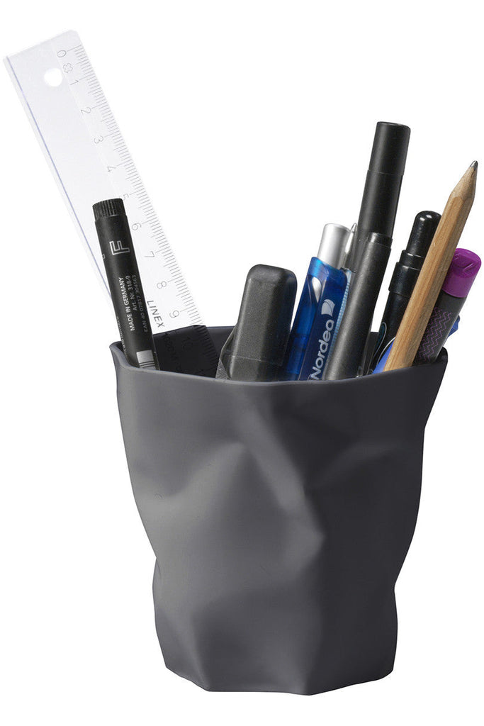 Pen Pen Desk Tidy | Graphite Storage Boxes + Caddies Essey