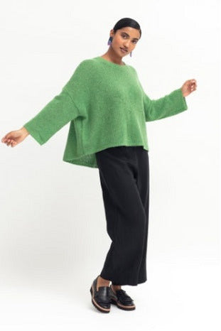 Agna Sweater | Aloe Green Sweaters XS/S,S/M,M/L,L/XL Elk