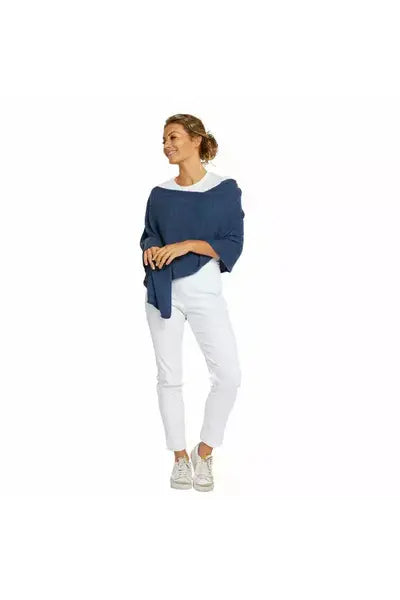 Cashmere Topper | Denim Cardigans + Wraps Alashan