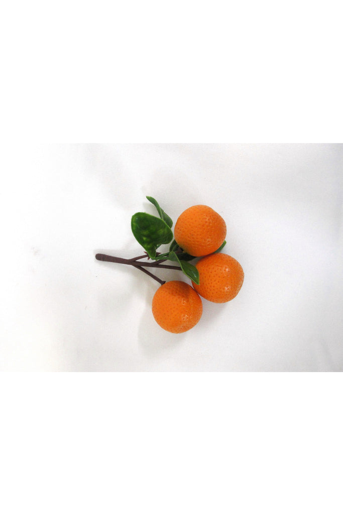 Faux Orange Pick Faux Flowers + Foliage Flower Systems
