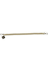 Feature Chain Handle | Gold Curb Bag Straps + Handles Saben