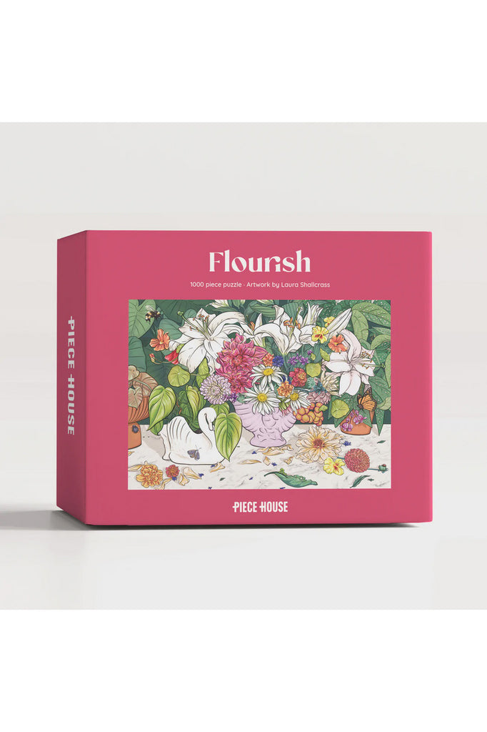 Piece House | Flourish 1000 piece Jigsaw Puzzle Boxed