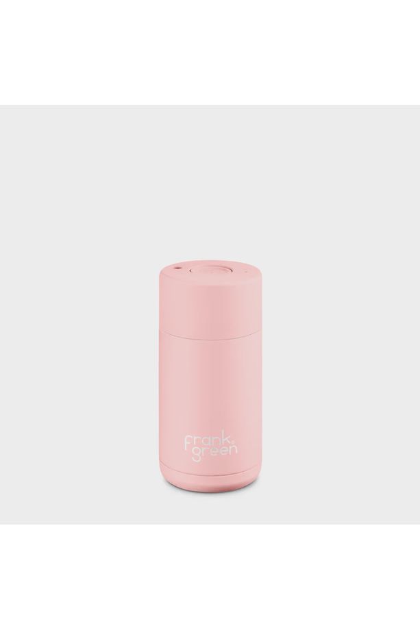 Frank Green 12oz Ceramic Reusable Cup in Blushed Pink