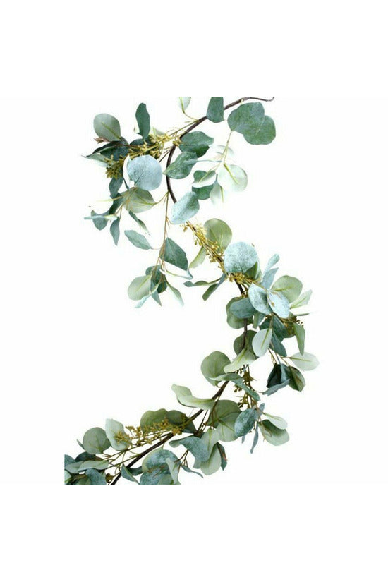 Faux Decorative Eucalyptus Garland Wreaths & Garlands Flower Systems