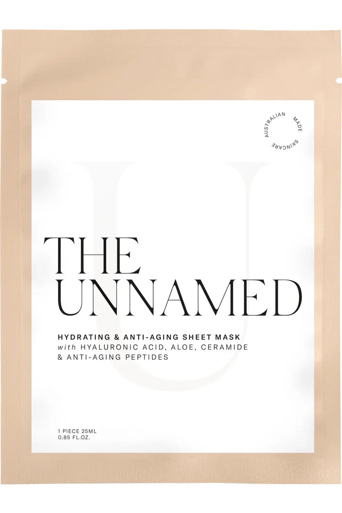 The Unnamed Hydrating & Anti-Aging Sheet Mask Crisp Home and Wear