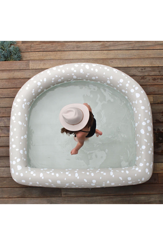 Bubbles Inflatable Arch Pool  | Sand Inflatable Pools + Pool Rings + Floats & Sunday