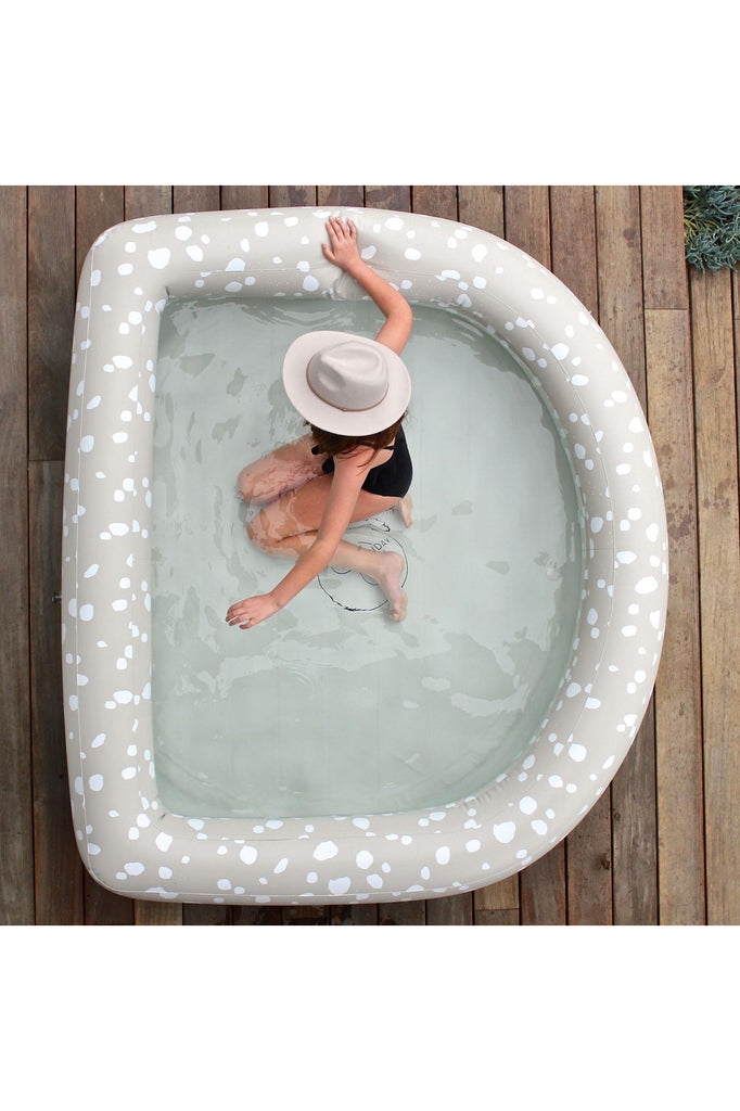 Bubbles Inflatable Arch Pool  | Sand Inflatable Pools + Pool Rings + Floats & Sunday