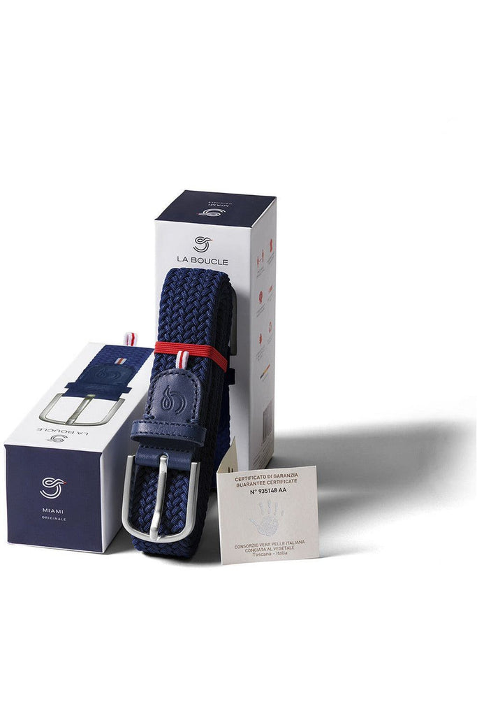 Woven Belt Mono | Miami Mens Belts La Boucle