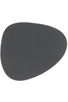 Nupo Leather Curved Coaster | 4 Colours Coasters + Placemats Anthracite Lind DNA