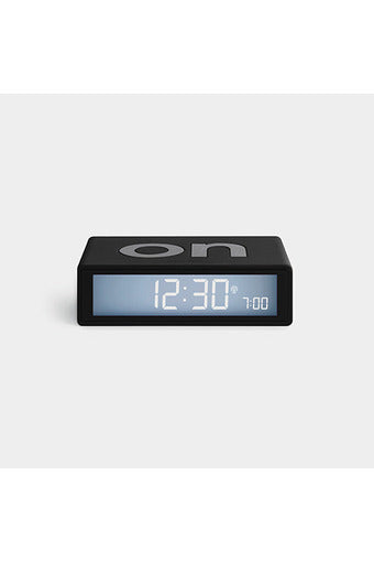 Flip LCD Alarm Clock | 5 Colours Alarm Clocks Black Lexon