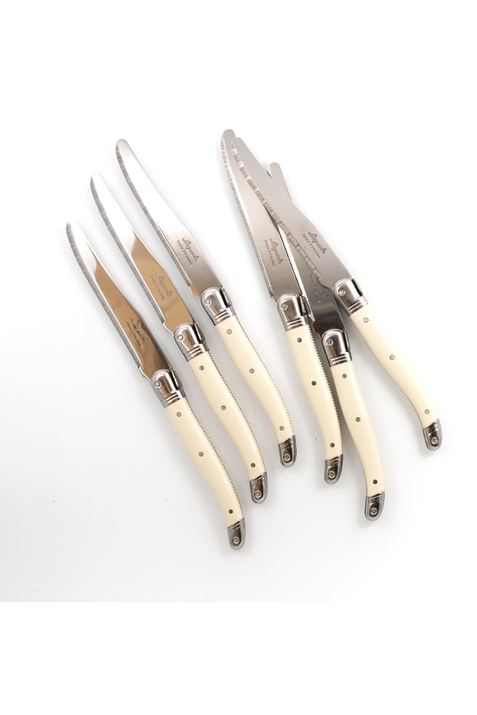French Laguiole Ivory Table Knives