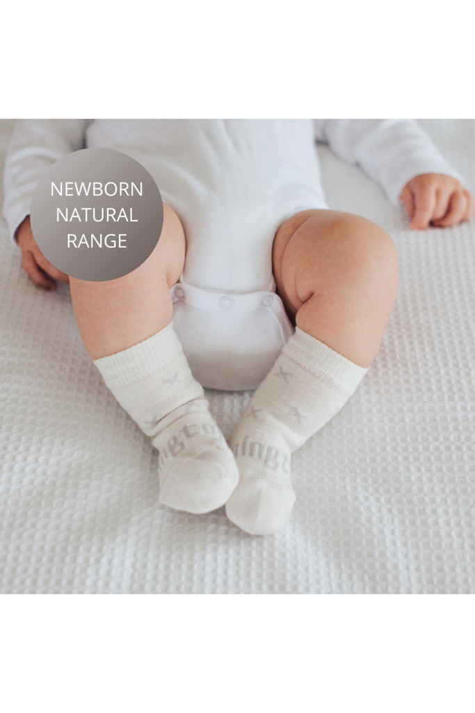 Baby Merino Wool Crew Socks | Fox Baby Clothing 0-3 months,3-9 months Lamington