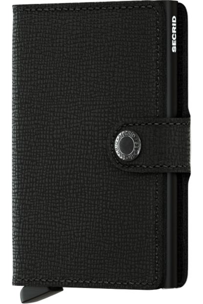 Miniwallet | Crisple Leather | Black Mens Wallets Black Secrid