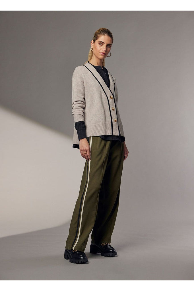 Madly Sweetly Operator Pant Olive on model
