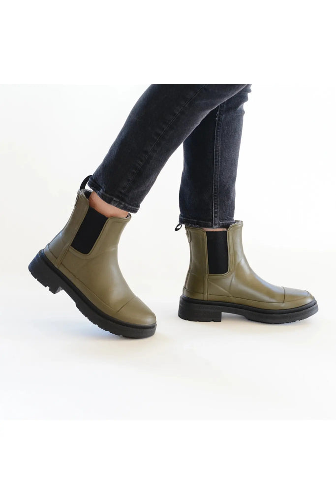 Marlo Joni Gumboots, Moss Green, Rain Boots