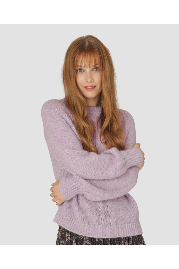Lucia Pullover | Regal Orchid Sweaters XS,S,M,L Noa Noa
