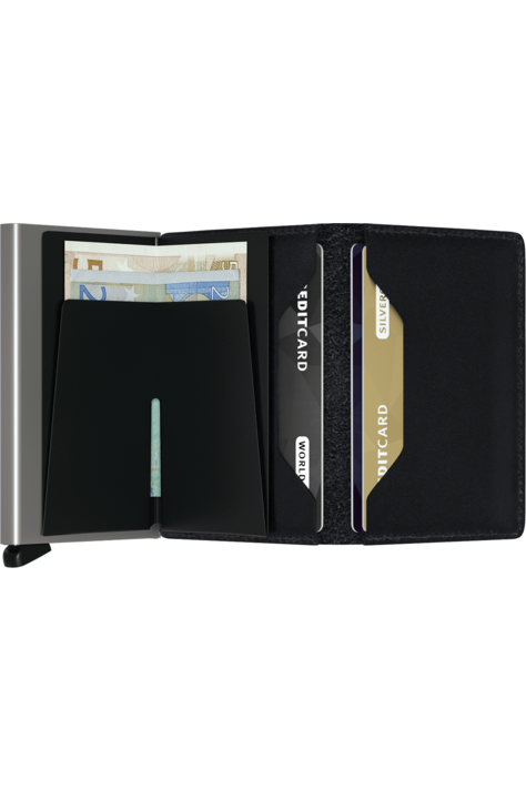 Secrid Slimwallet Original Black Aluminium Card Protector Aluminium Card Wallet Mens Wallets Womens Wallets
